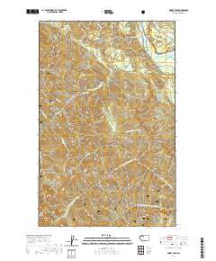 Finney Peak 2020 topographic map thumbnail