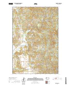 Foothills 2020 topographic map thumbnail