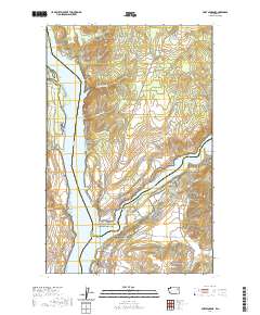 Fort Spokane 2020 topographic map thumbnail