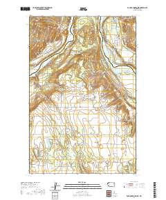 Four Mound Prairie 2020 topographic map thumbnail