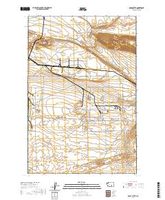 Gable Butte 2020 topographic map thumbnail