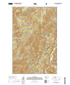 Gillette Mountain 2020 topographic map thumbnail