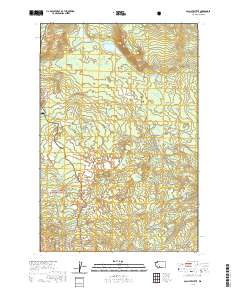 Glaciate Butte 2020 topographic map thumbnail