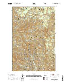 Gleason Mountain 2020 topographic map thumbnail