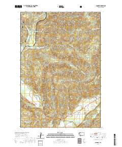 Glenoma 2020 topographic map thumbnail