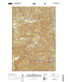 Goddards Peak 2020 topographic map thumbnail