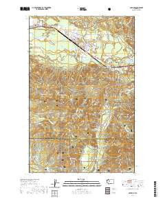 Gold Bar 2020 topographic map thumbnail