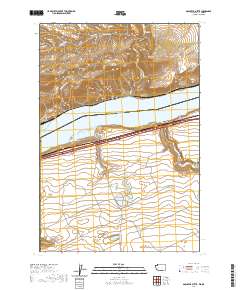 Golgotha Butte 2020 topographic map thumbnail