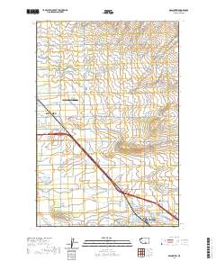 Grandview 2020 topographic map thumbnail