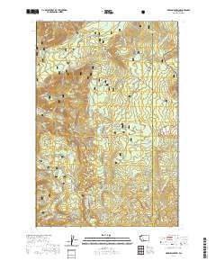 Green Mountain 2020 topographic map thumbnail