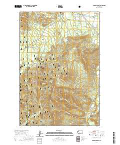 Guler Mountain 2020 topographic map thumbnail