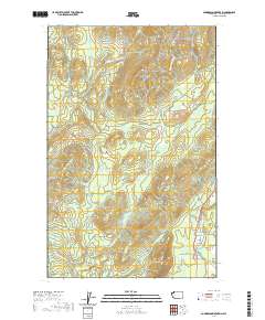 Gunderson Mountain 2020 topographic map thumbnail