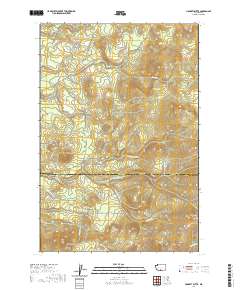 Hagerty Butte 2020 topographic map thumbnail