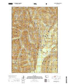 Hamilton Buttes 2020 topographic map thumbnail