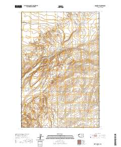 Hartline SW 2020 topographic map thumbnail