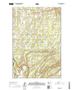 Harts Lake 2020 topographic map thumbnail