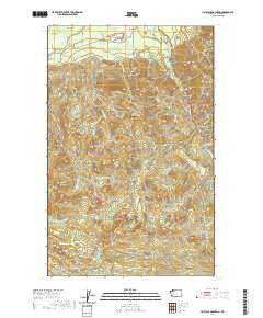 Haystack Mountain 2020 topographic map preview