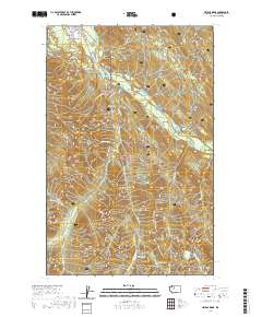 Helena Ridge 2020 topographic map thumbnail