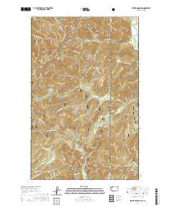 Helmer Mountain 2020 topographic map thumbnail