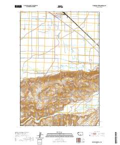 Kisumxi Mountain 2020 topographic map thumbnail