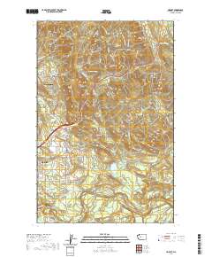 Hobart 2020 topographic map thumbnail