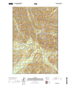 Hoko Falls 2020 topographic map thumbnail