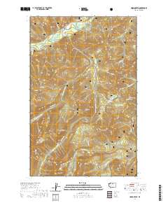 Hoodoo Peak 2020 topographic map thumbnail