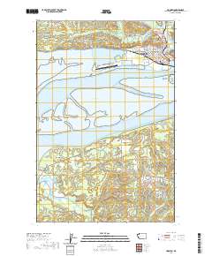 Hoquiam 2020 topographic map thumbnail