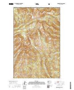 Horseshoe Basin 2020 topographic map thumbnail