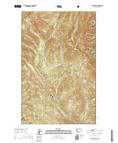 Hurley Peak 2020 topographic map thumbnail