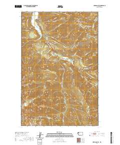 Hurricane Hill 2020 topographic map thumbnail