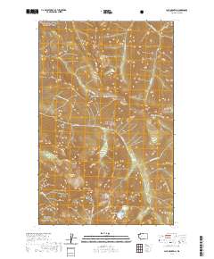 Jack Mountain 2020 topographic map thumbnail