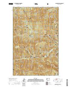 Jackknife Mountain 2020 topographic map thumbnail