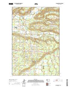 Jackson Prairie 2020 topographic map thumbnail
