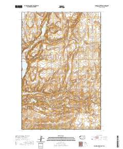 Jameson Lake East 2020 topographic map thumbnail