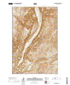 Jameson Lake SW 2020 topographic map thumbnail