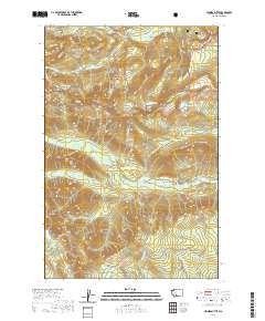 Jennies Butte 2020 topographic map thumbnail