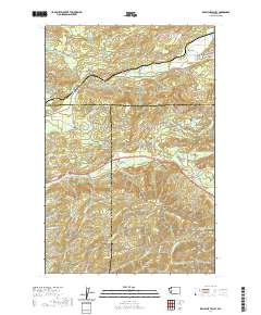 Kamilche Valley 2020 topographic map thumbnail