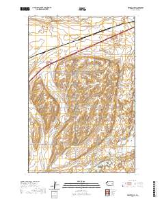 Karakul Hills 2020 topographic map thumbnail