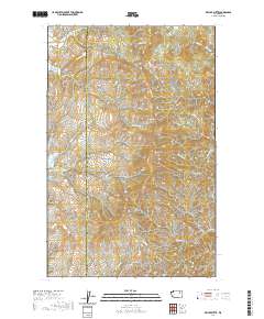 Keller Butte 2020 topographic map thumbnail
