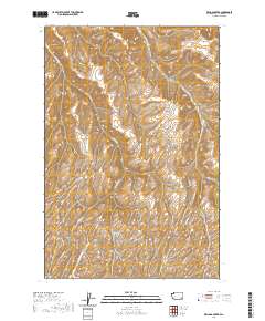 Kellogg Creek 2020 topographic map thumbnail