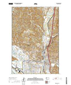 Kelso 2020 topographic map thumbnail