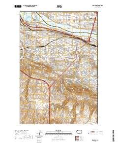 Kennewick 2020 topographic map thumbnail