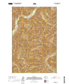Kimta Peak 2020 topographic map thumbnail
