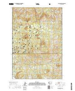 King Mountain 2020 topographic map thumbnail