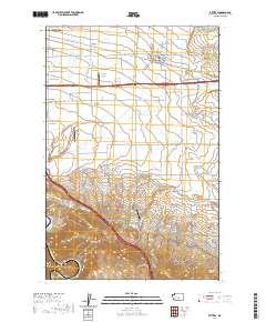 Kittitas 2020 topographic map thumbnail