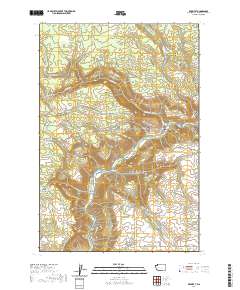 Klickitat 2020 topographic map thumbnail