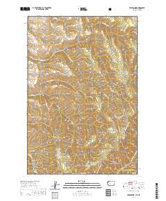 Kooskooskie 2020 topographic map thumbnail