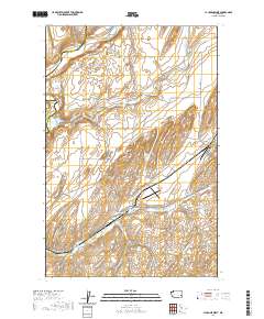 La Crosse West 2020 topographic map thumbnail