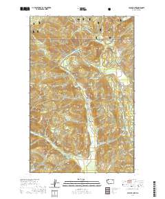 La Fleur Lake 2020 topographic map thumbnail